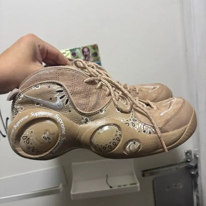 [BUNJANG] Nike Supreme Air Zoom Flight 95 SP Hemp / 나이키 슈프림 에어 줌 플라이트 95 sp 헴프