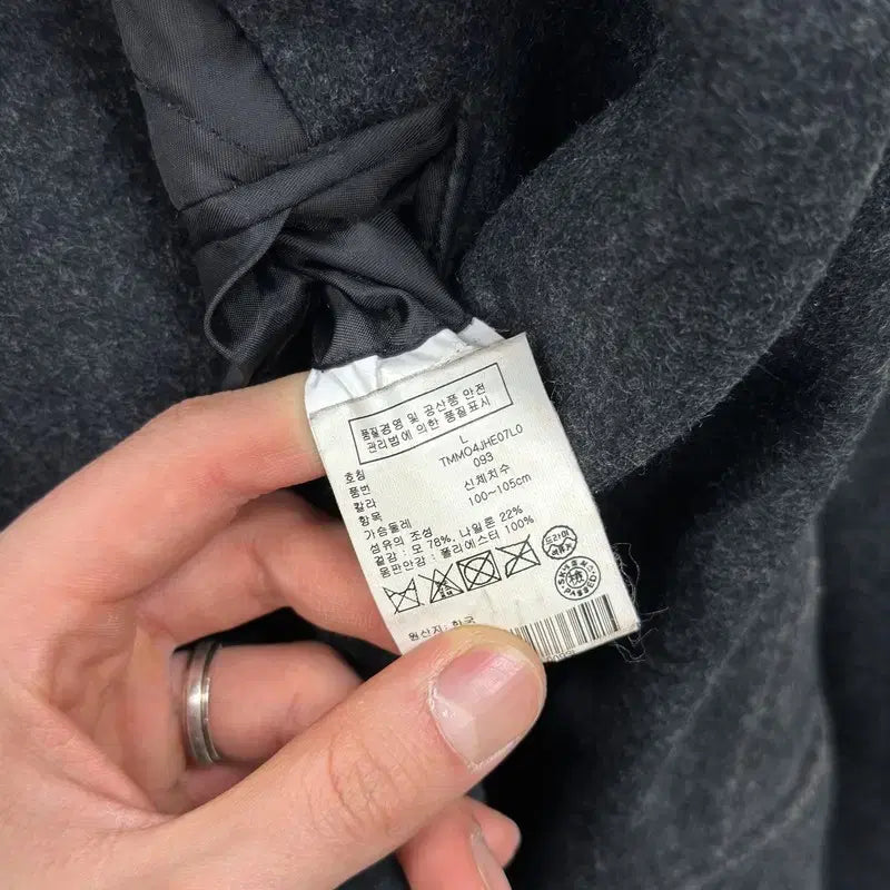 [SOLD OUT] 타미힐피거 캐주얼 버튼 울 코트 자켓 L A06690