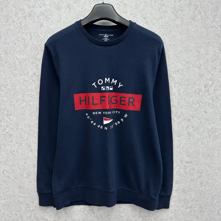 [BUNJANG] Tommy Hilfiger Men's Sweatshirt / 100 타미힐피거 남자 맨투맨
