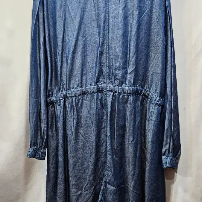 [BUNJANG] LA FITE Denim Open Dress 4L / 일본 la fite 소프트데님 오픈형 원피스 빅사이즈  srx