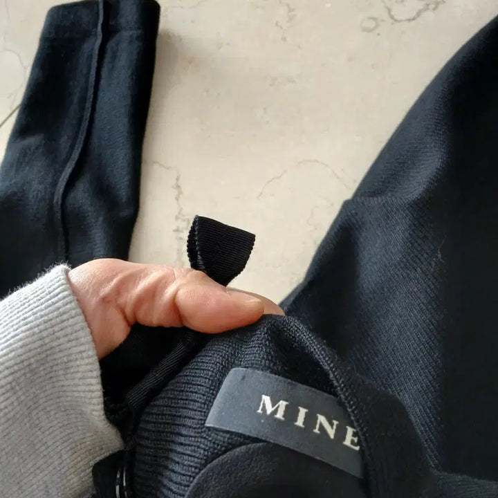 [BUNJANG] aespa Winter Knit Drape Dress / 마인 니트 드레이프 원피스 55~66