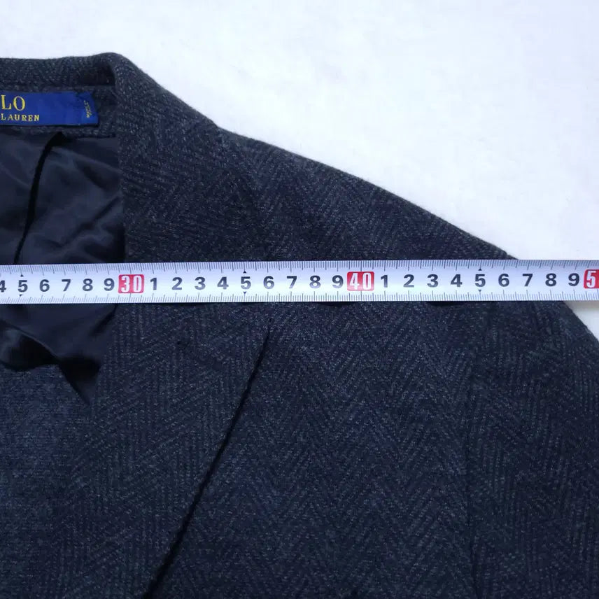 [BUNJANG] Polo Herringbone Wool Jacket M / 폴로 나성 헤링본 울자켓 M 0122