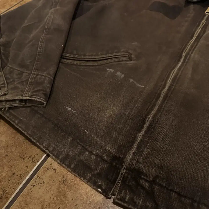 [BUNJANG] Carhartt DKB Detroit Blanket Jacket Dark Brown / 칼하트 J97 DKB 디트로이트 블랭킷 자켓 다크 브라운