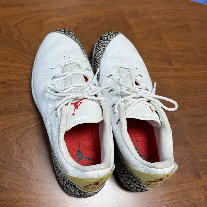 [BUNJANG] Air Jordan 3 Golf Shoes White 280 / 조던 나이키 Jordan 3 Golf 조던골프 에어조던 골프화 280