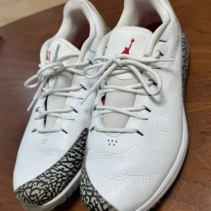 [BUNJANG] Air Jordan 3 Golf Shoes White 280 / 조던 나이키 Jordan 3 Golf 조던골프 에어조던 골프화 280