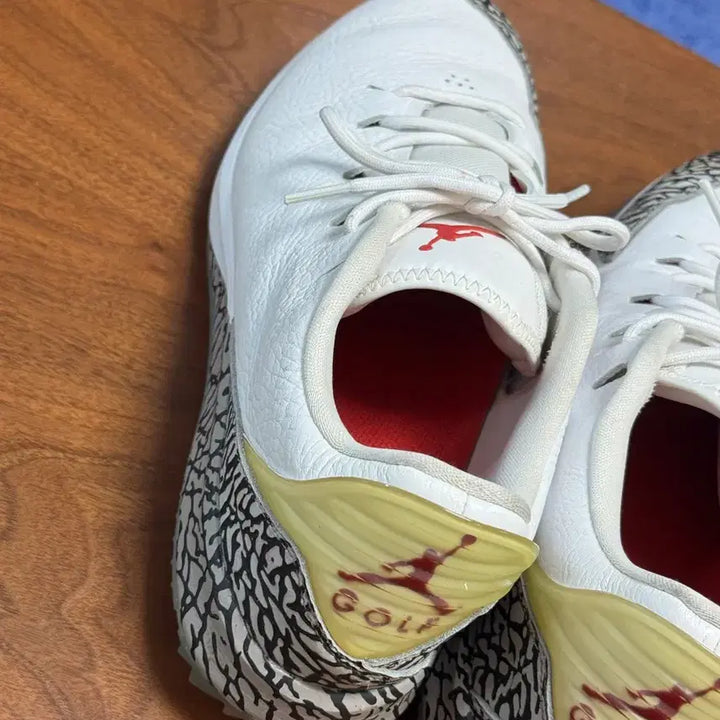 [BUNJANG] Air Jordan 3 Golf Shoes White 280 / 조던 나이키 Jordan 3 Golf 조던골프 에어조던 골프화 280
