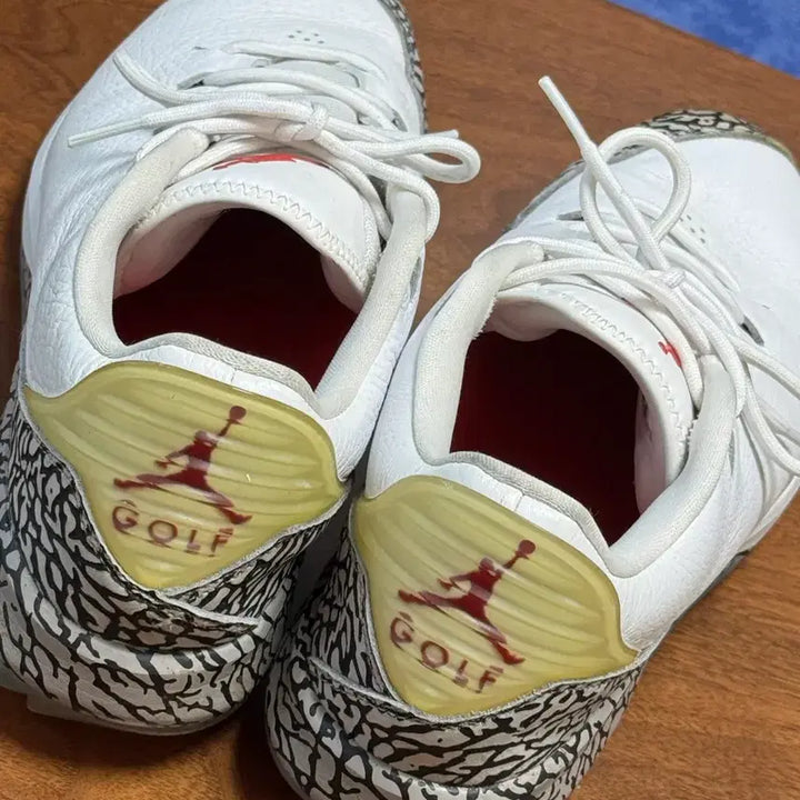 [BUNJANG] Air Jordan 3 Golf Shoes White 280 / 조던 나이키 Jordan 3 Golf 조던골프 에어조던 골프화 280