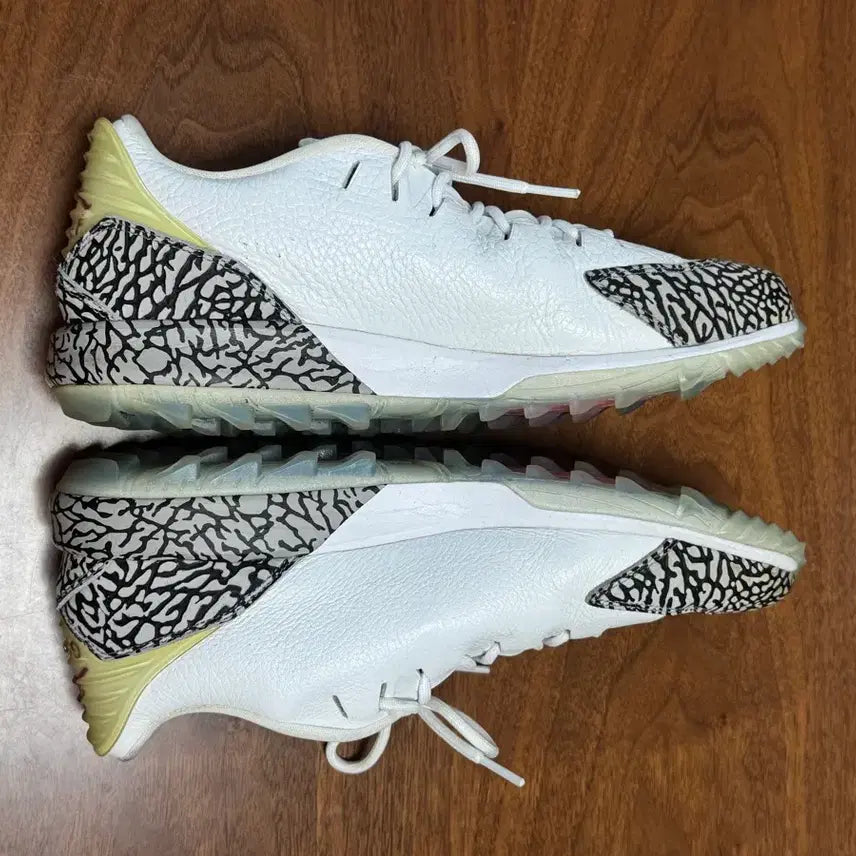 [BUNJANG] Air Jordan 3 Golf Shoes White 280 / 조던 나이키 Jordan 3 Golf 조던골프 에어조던 골프화 280