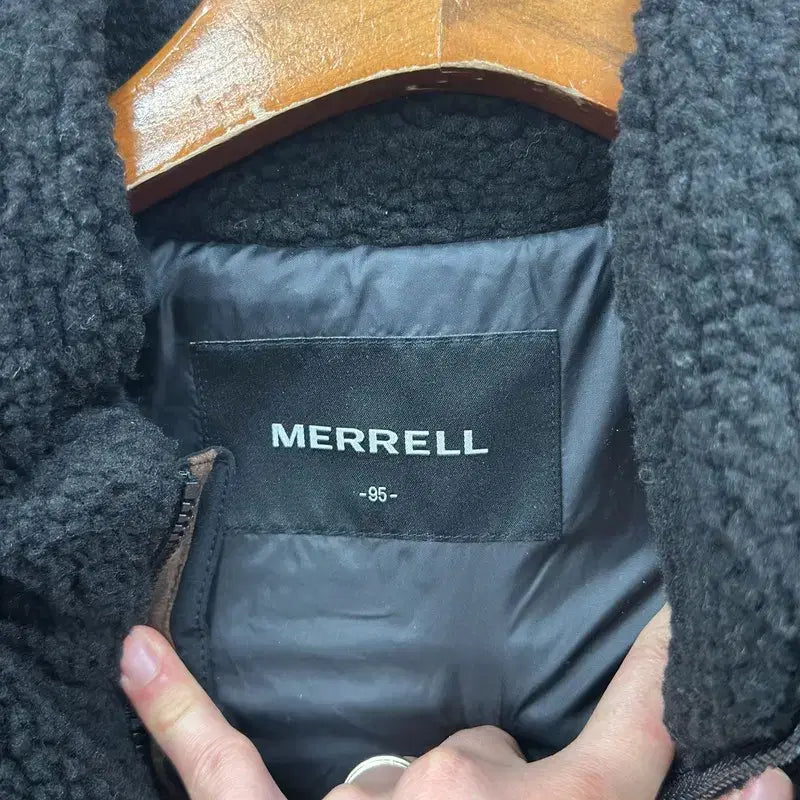 [BUNJANG] Merrell Fleece Jacket 95 / 머렐 양털 롱 플리스 후리스 95 M12668