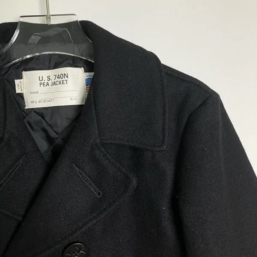 [BUNJANG] Schott 740N Classic Pea Coat / Schott 쇼트 740N 클래식 피코트