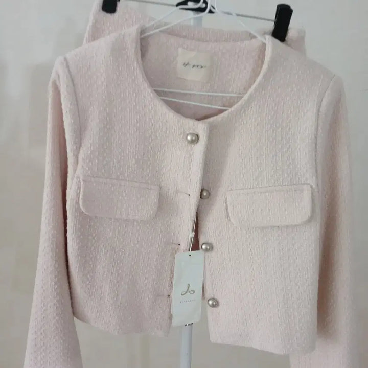 [BUNJANG] Attrangs Tweed Set Up 55 / (새상품) 아뜨랑스 트위드 셋업 55