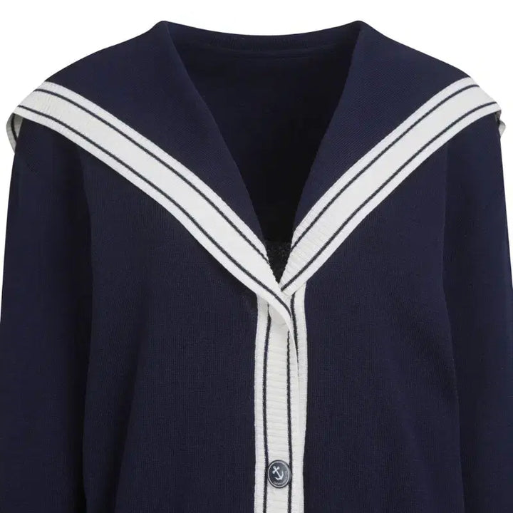 [BUNJANG] Lucky Chouette Sailor Cardigan / 럭키슈에뜨 세일러 가디건