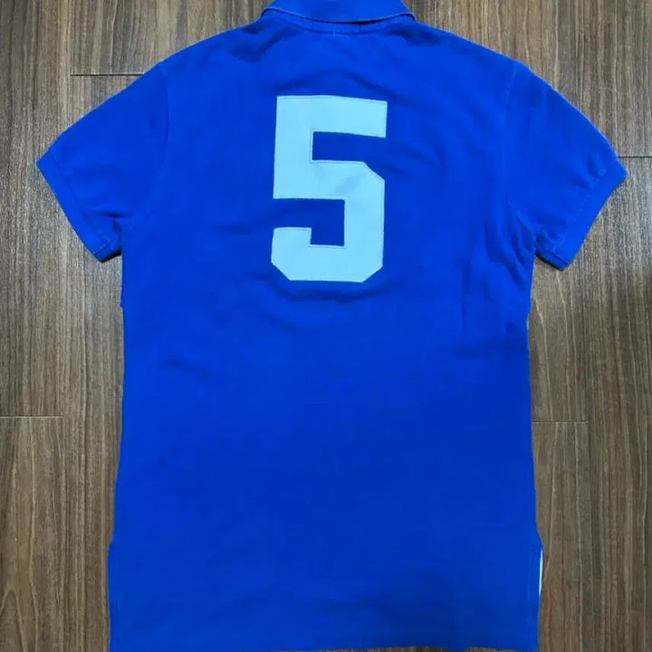 [BUNJANG] Polo Big Pony Paris Short Sleeve Polo Shirt Blue / (S) 폴로 빅포니 파리 반팔 카라티셔츠 블루