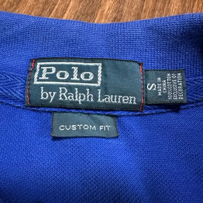 [BUNJANG] Polo Big Pony Paris Short Sleeve Polo Shirt Blue / (S) 폴로 빅포니 파리 반팔 카라티셔츠 블루