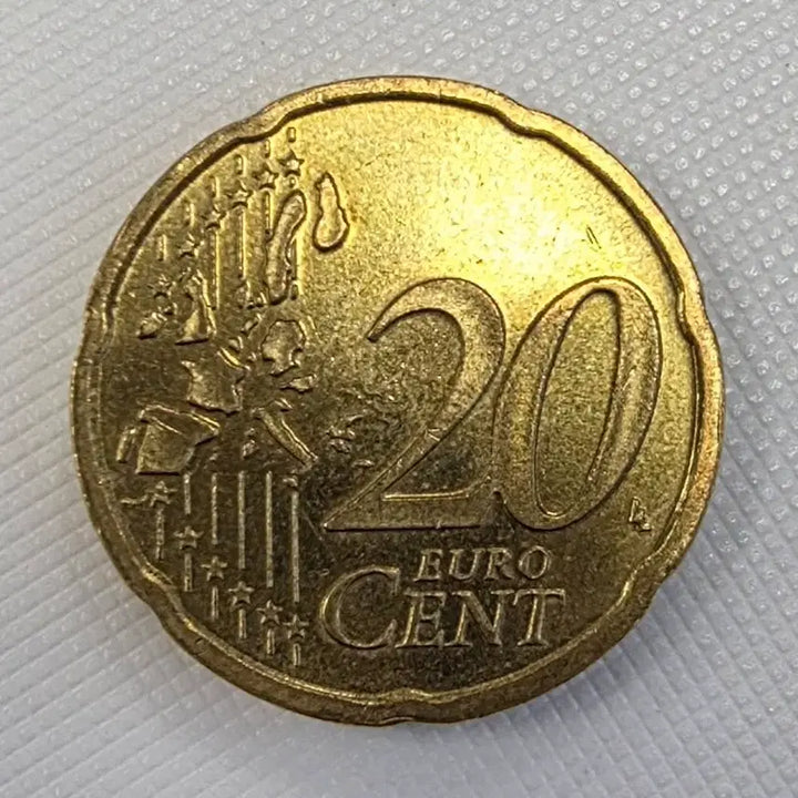 [BUNJANG] ZK-1210 Euro 20 Cent Coin / 유로 20센트 동전 zk-1210