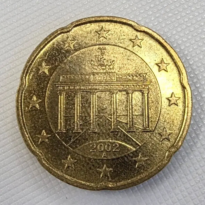 [BUNJANG] ZK-1210 Euro 20 Cent Coin / 유로 20센트 동전 zk-1210