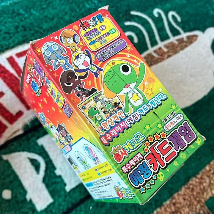 [BUNJANG] Keroro Retro Etching Card Full Box / 고전문구 케로로 에칭카드 풀박스 고전 카드