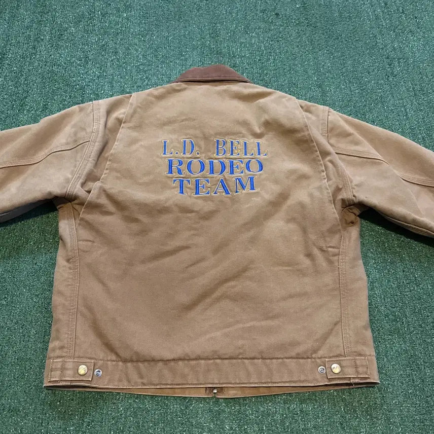 [BUNJANG] Carhartt Custom Detroit Blanket Jacket Brown L / 칼하트 커스텀 디트로이트 블랭킷 자켓 브라운