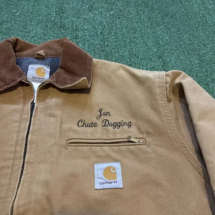 [BUNJANG] Carhartt Custom Detroit Blanket Jacket Brown L / 칼하트 커스텀 디트로이트 블랭킷 자켓 브라운