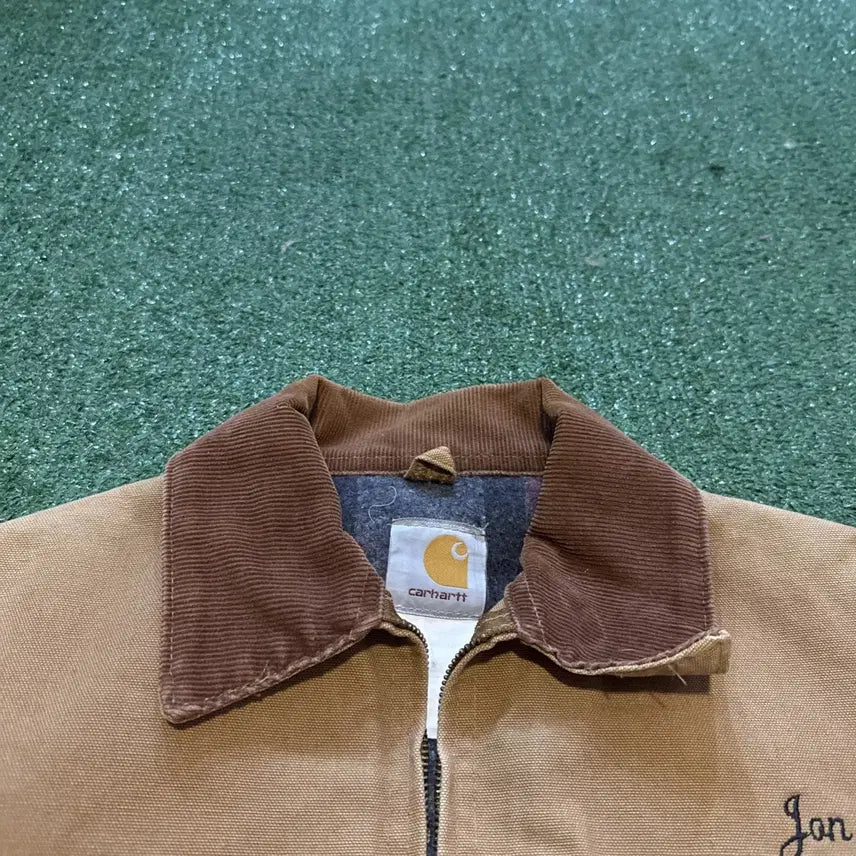 [BUNJANG] Carhartt Custom Detroit Blanket Jacket Brown L / 칼하트 커스텀 디트로이트 블랭킷 자켓 브라운