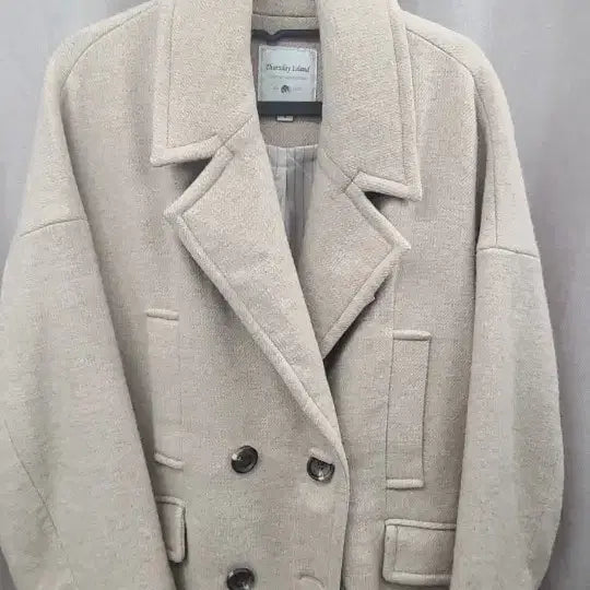 [BUNJANG] Thursday Island Double Button Coat / Thursday Island 더블 버튼 코트