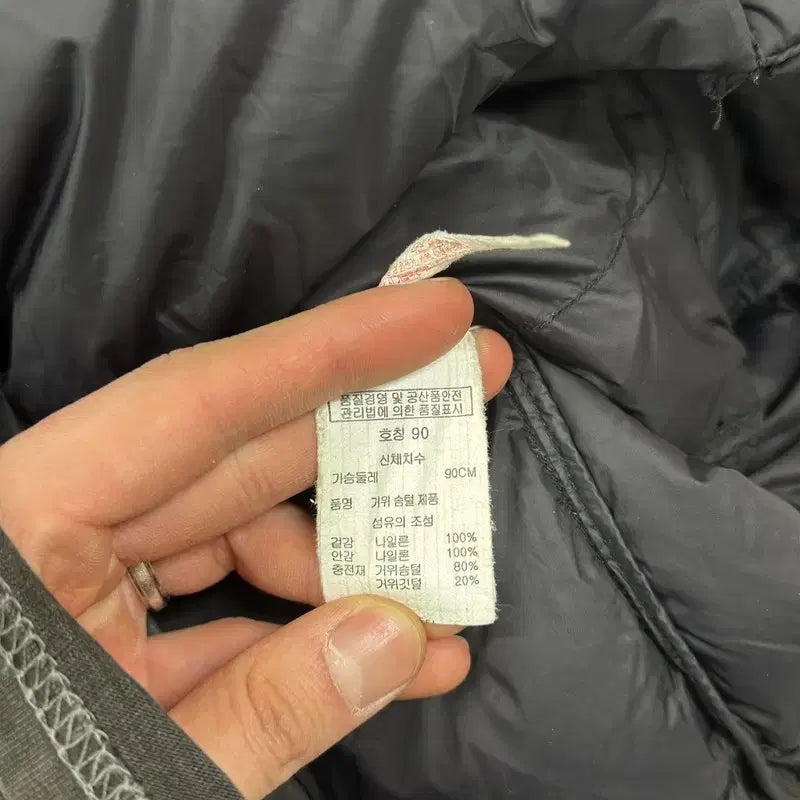 [BUNJANG] Vintage Goose Down Padded Jacket / 빈티지 거위털 구스다운 패딩 90 M12698