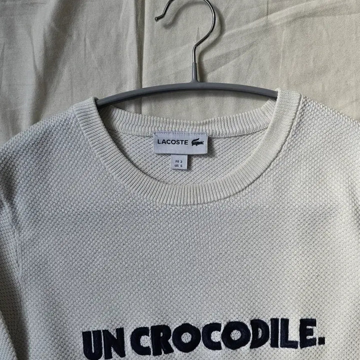 [BUNJANG] Lacoste Spell Knit Sweater / 라코스테 스펠 니트