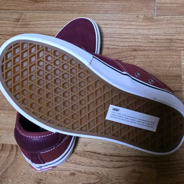 [BUNJANG] Vans Antique Burgundy Sneakers 230mm / 반스 앤티크 버건디 스니커즈 새상품 230mm 박스포함