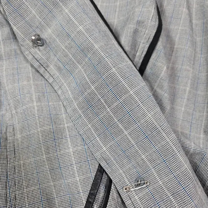 [BUNJANG] Beamz Glen Check Sheepskin Work Jacket / 빔즈 글렌 체크 쉽스킨 디테일 워크 재킷