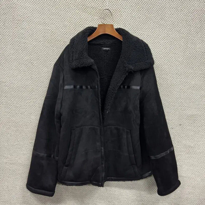 [BUNJANG] Vintage Black Mustang L M12669 / 빈티지 블랙 무스탕 L M12669