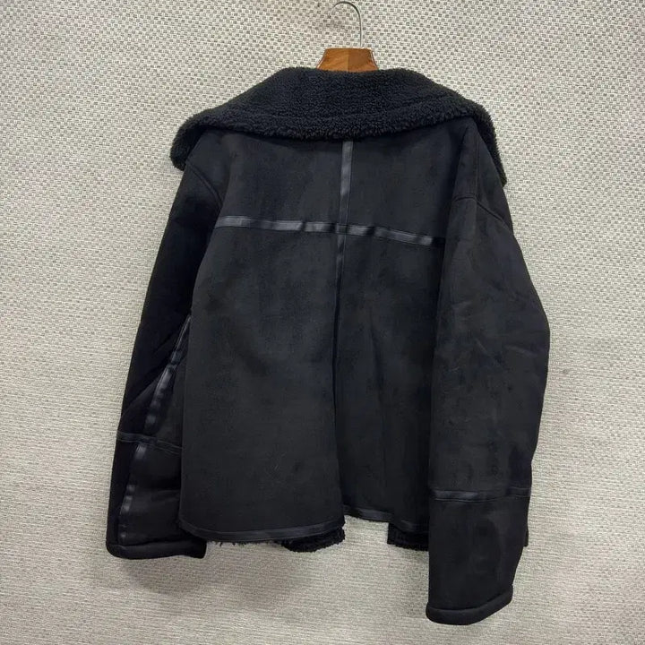 [BUNJANG] Vintage Black Mustang L M12669 / 빈티지 블랙 무스탕 L M12669