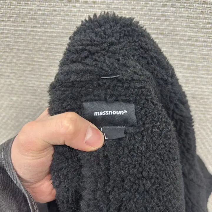 [BUNJANG] Vintage Black Mustang L M12669 / 빈티지 블랙 무스탕 L M12669