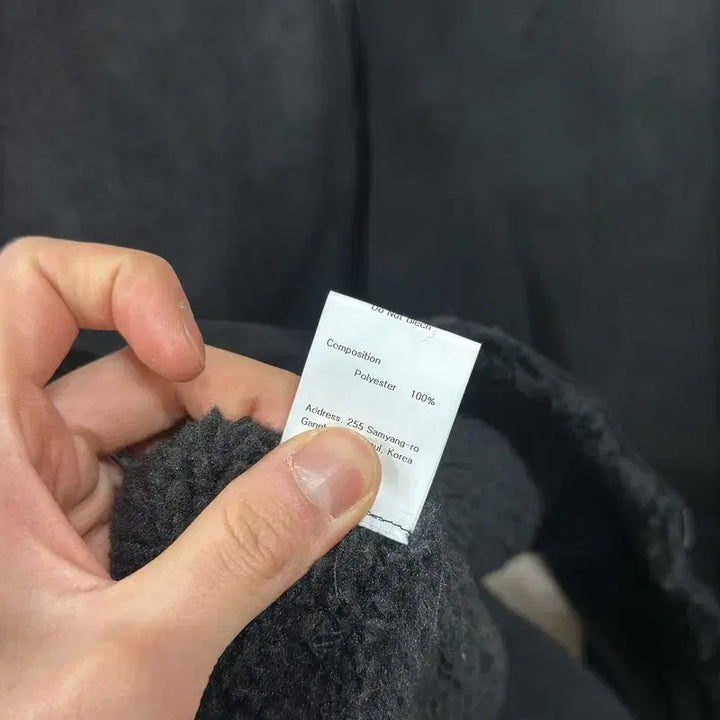 [BUNJANG] Vintage Black Mustang L M12669 / 빈티지 블랙 무스탕 L M12669