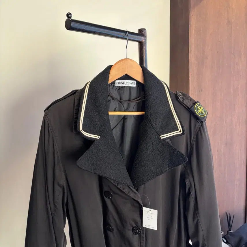 [BUNJANG] Stone Island Belted Trench Coat - M / 15863 - 스톤아일랜드 벨티드 트렌치 코트