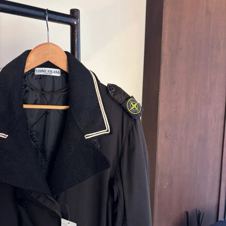 [BUNJANG] Stone Island Belted Trench Coat - M / 15863 - 스톤아일랜드 벨티드 트렌치 코트