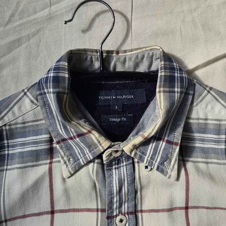 [BUNJANG] Tommy Hilfiger Checkered Shirt / 타미힐피거 체크셔츠