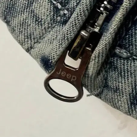 [BUNJANG] JEEP Classic Denim Jacket / JEEP 클래식 청자켓 집업