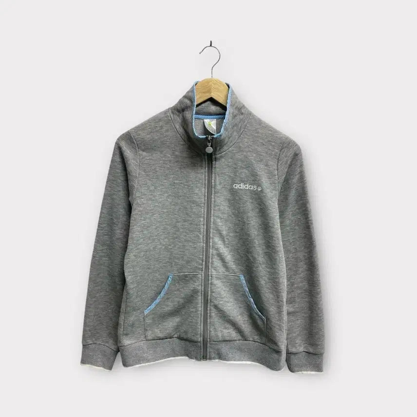 [BUNJANG] Adidas Gray Zip-Up Jacket L / 아디다스 그레이 집업자켓 L