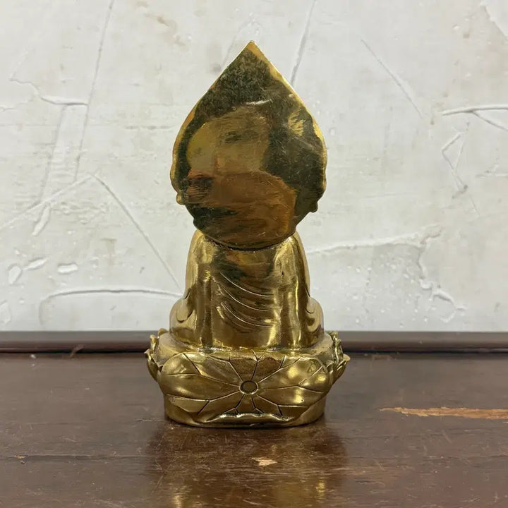 [BUNJANG] Buddhism Buddha Statue Bronze / 부처님 불상 동부처 광배부처 황동 브론즈 불교용품