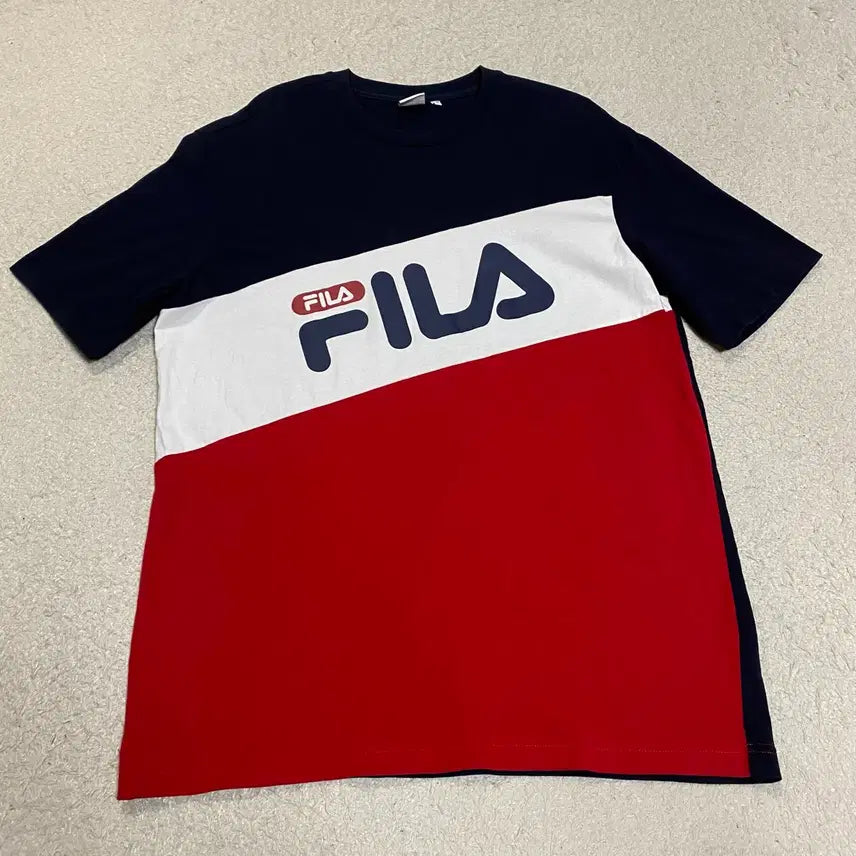 [BUNJANG] FILA T-Shirt L / 필라 반팔티 라운드 L 105