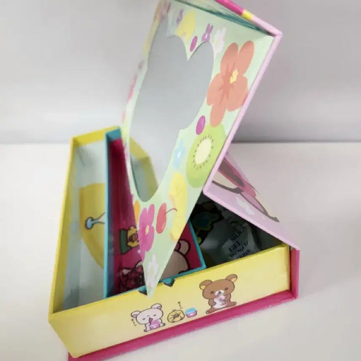 [BUNJANG] Rilakkuma Mirror Box Pencil Case / 고전)리락쿠마 거울지함 필통 빅사이즈!