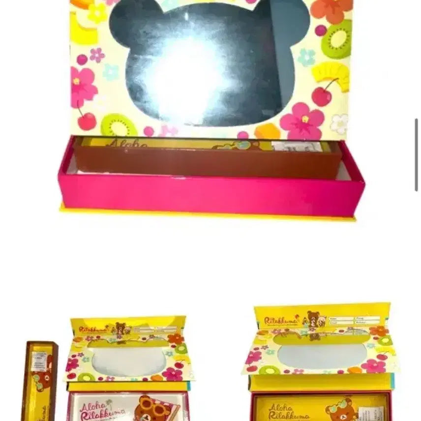 [BUNJANG] Rilakkuma Mirror Box Pencil Case / 고전)리락쿠마 거울지함 필통 빅사이즈!