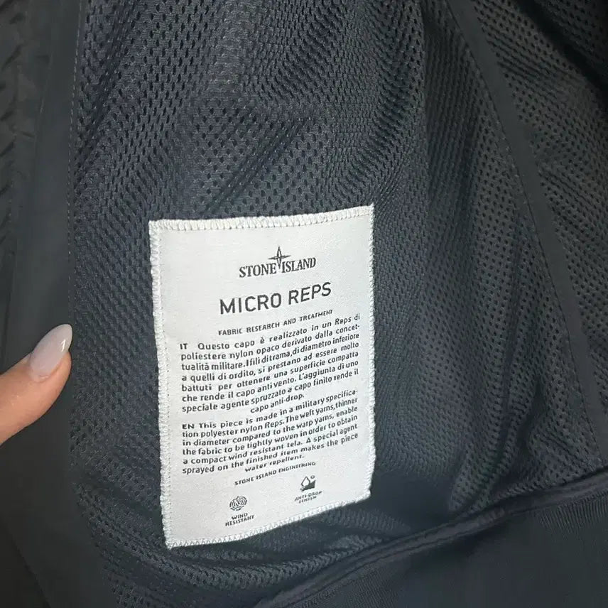 [BUNJANG] Stone Island Micro Reps Jacket / 스톤아일랜드 마이크로랩스자켓