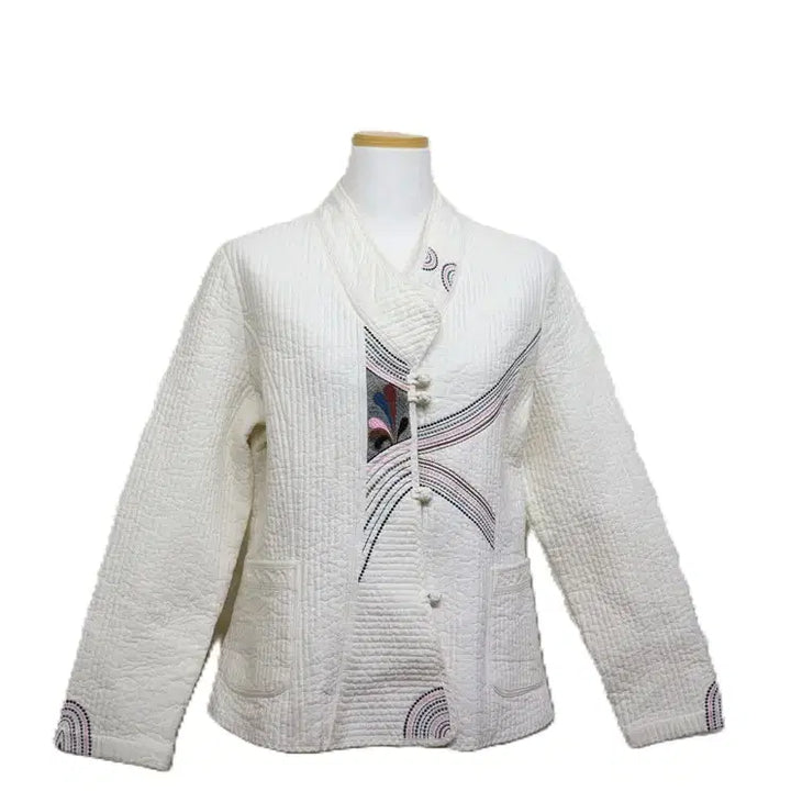 [BUNJANG] Woman Quilted Top 66 Embroidered / k115 여성 누빔개량상의(자수)/여성66/가슴둘레95/사놀까