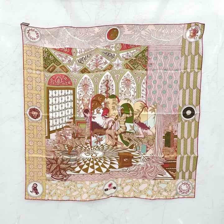 [BUNJANG] Hermes La Danse Des Amazones Silk Scarf Carre 90 / 에르메스 라 단스 데 아마조네스 실크 스카프 까레 90 H003535S