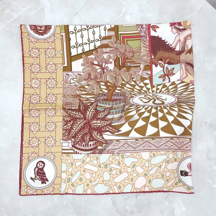 [BUNJANG] Hermes La Danse Des Amazones Silk Scarf Carre 90 / 에르메스 라 단스 데 아마조네스 실크 스카프 까레 90 H003535S