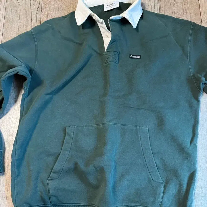 [BUNJANG] Covernat Rugby Shirt Green / 커버낫 럭비 셔츠 그린