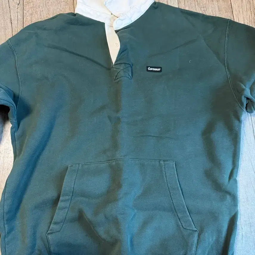 [BUNJANG] Covernat Rugby Shirt Green / 커버낫 럭비 셔츠 그린