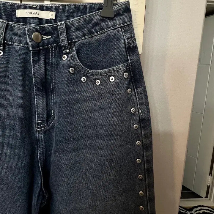 [BUNJANG] Denim Wide Pants S / 데님 와이드 팬츠 S