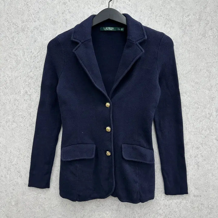 [BUNJANG] Ralph Lauren Women's Knit Blazer Jacket / 85 폴로 랄프로렌 여자 니트 블레이져 자켓